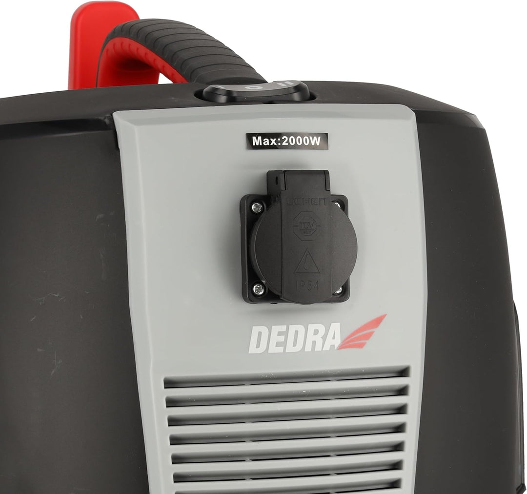 Dedra Nass- und Trockensauger, zur Verwendung mit Einer Gipsschleifmaschine, 1600 W, automatischer R