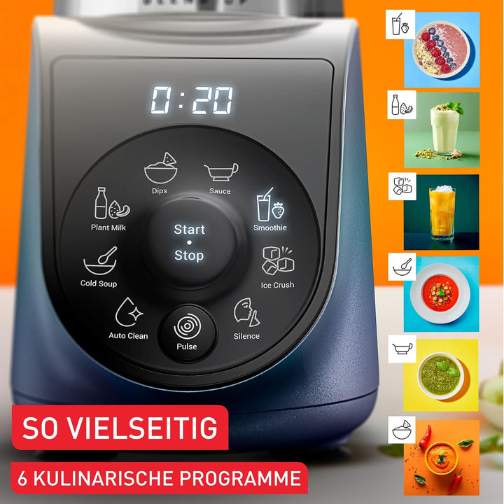 Tefal Blend Up Mini-Mixer, 8 automatische Programme, Pulsfunktion, abnehmbare Powelix-Klingen, inkl.