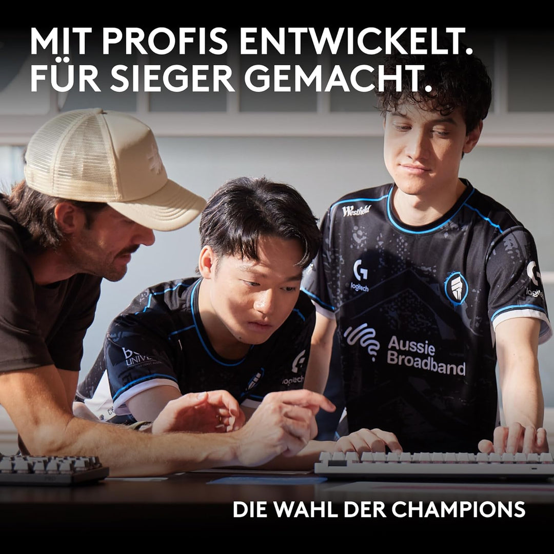 Logitech G PRO X SUPERLIGHT 2 DEX LIGHTSPEED kabellose Gaming-Maus, West Europa Verpackung, 60 g lei