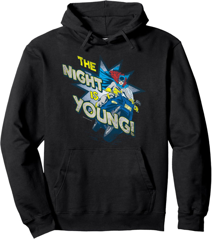 Batgirl The Night Is Young Pullover Hoodie
