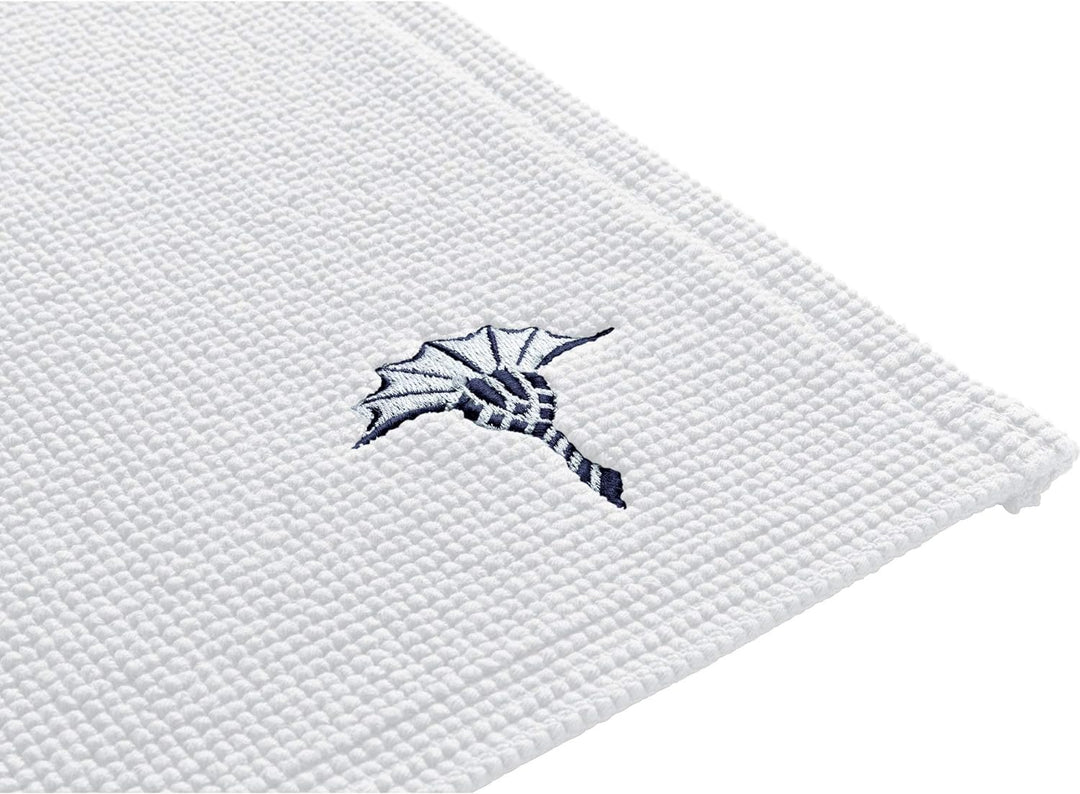Joop! Badematten Cornflower Single 55 weiss - 001 50x70 cm, 50x70 cm