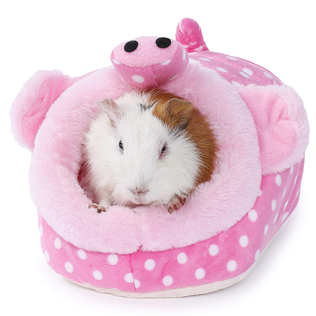 JanYoo Kleintierhöhle für Chinchilla, Igel, Meerschweinchen, Käfigzubehör, Spielzeug, für Bartagame,