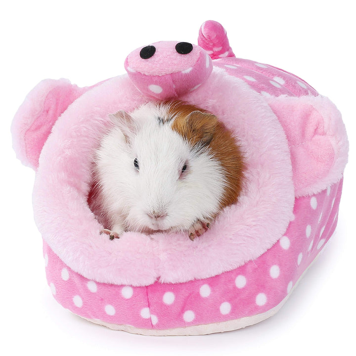 JanYoo Kleintierhöhle für Chinchilla, Igel, Meerschweinchen, Käfigzubehör, Spielzeug, für Bartagame,