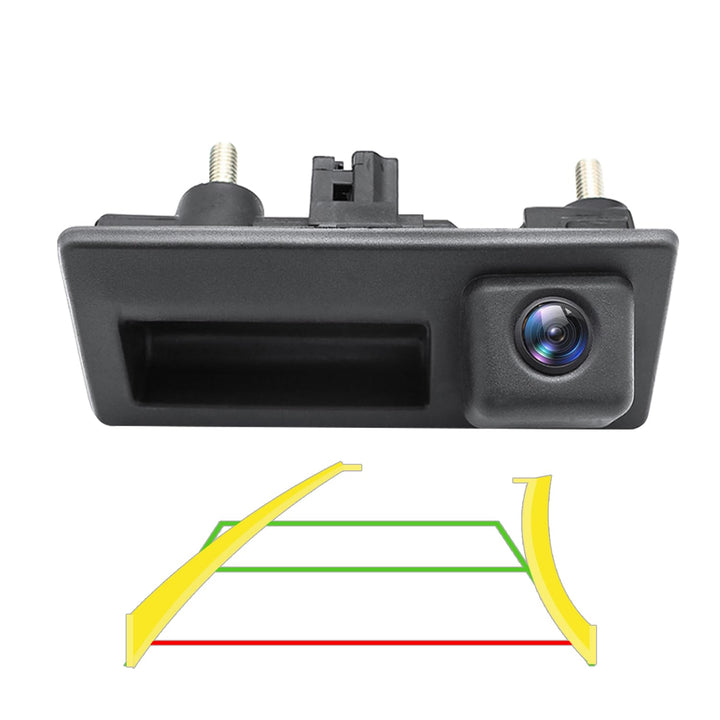 GREENAUTO Originaldynamische Fahrspur Rückfahrkamera für Audi A4L A5 A3 Q3 Q5 RS6 VW Passat Tiguan J