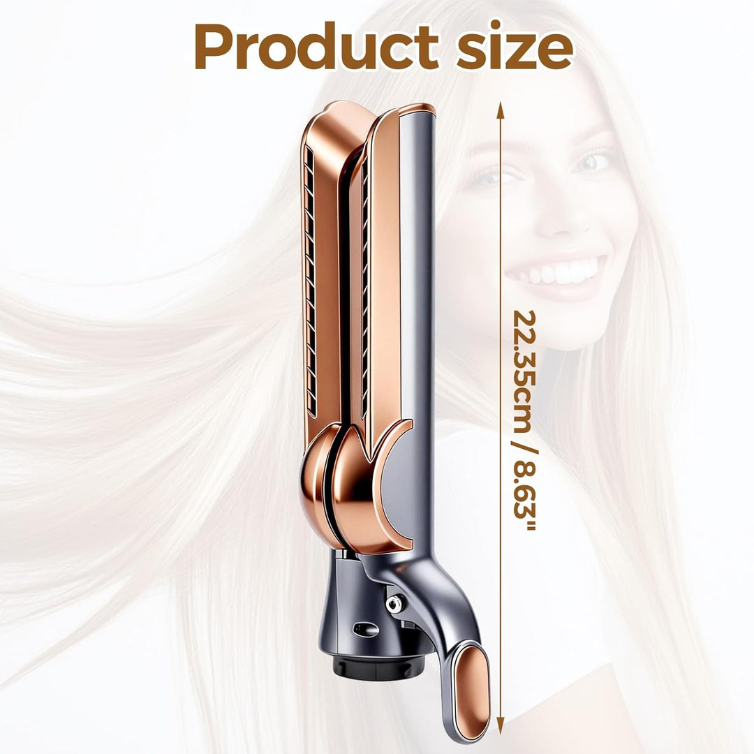 Haarglätter Aufsatz für Airwrap Kompatibel mit HS01/HS05/HS08, Glätteraufsätze mit Airflow Technolog