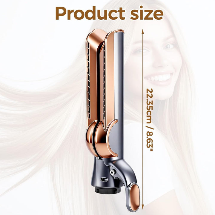 Haarglätter Aufsatz für Airwrap Kompatibel mit HS01/HS05/HS08, Glätteraufsätze mit Airflow Technolog