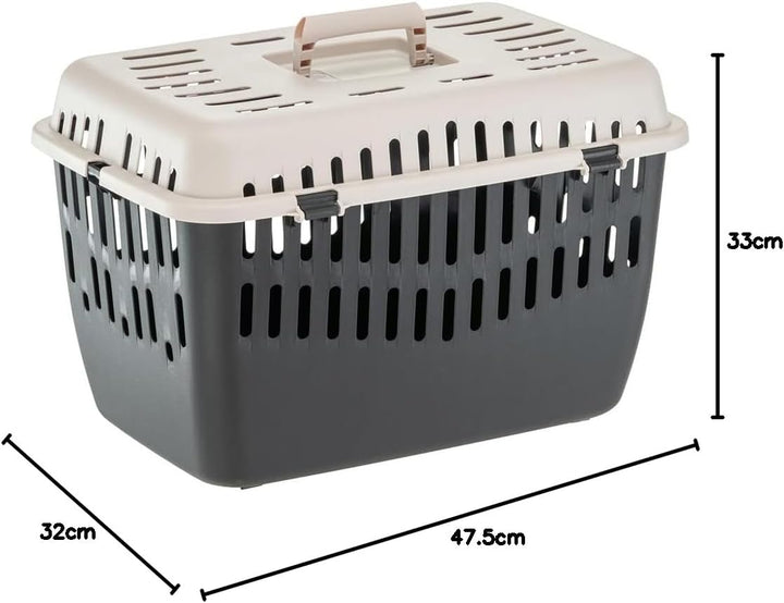 Ferplast Katzentragetasche Binny 2, Hundetragetasche, Haustiertragetasche, Kleine Hunde und Katzen m