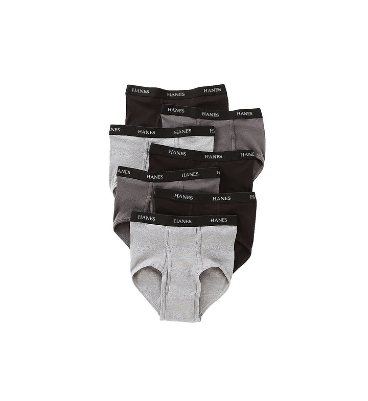 Hanes Ultimate Herren-Slips, 7er-Pack, S Schwarz / Grau