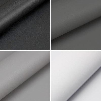 Hode Klebefolie Grau Matt 60X600cm Selbstklebende Möbelfolie für Möbel Wände Schrank Tischplatten Fe