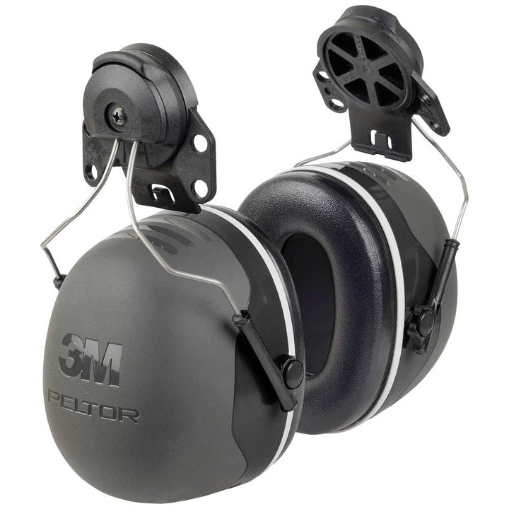 3M Peltor X5 Kapselgehörschutz X5P3E, Helmbefestigung - SNR 36 dB, schwarz Schwarz Kapselgehörschutz