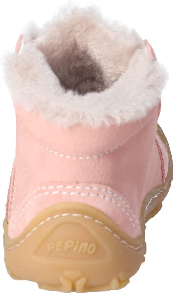 RICOSTA Mädchen und Jungen Lauflernschuhe ELIA, WMS:Weit,terracare,Barfuss-Schuh 24 EU Weit Rosa 310