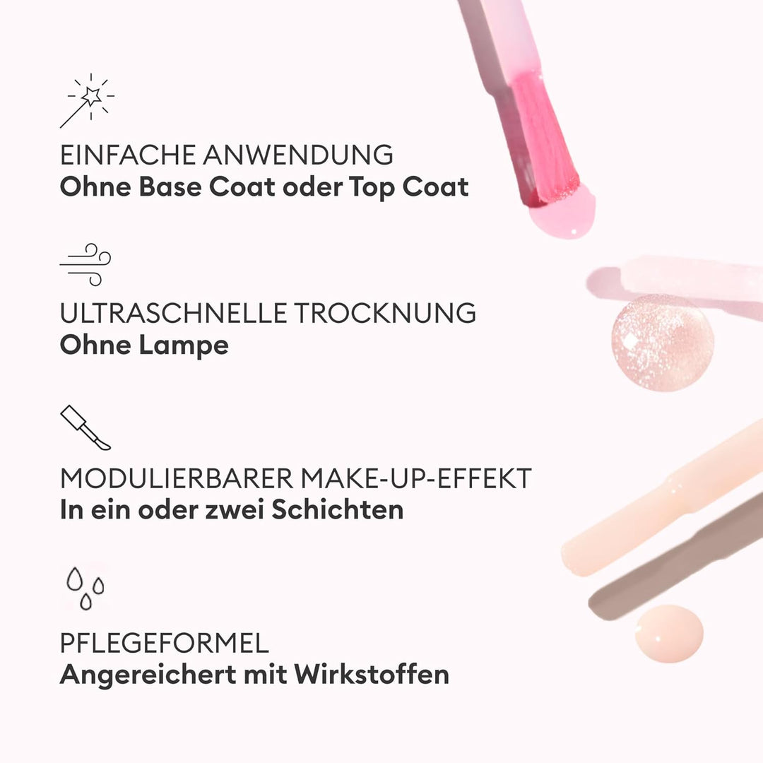 Manucurist Active Icons Trio Nagellack Set | Active Smooth 00, Active Shine, Active Glow Raspeberry