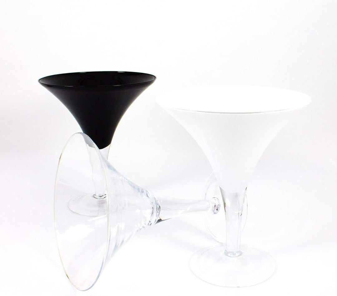 INNA-Glas XL Cocktailglas - Martiniglas Sacha, klar, 30cm, Ø 25cm - Glas Vase