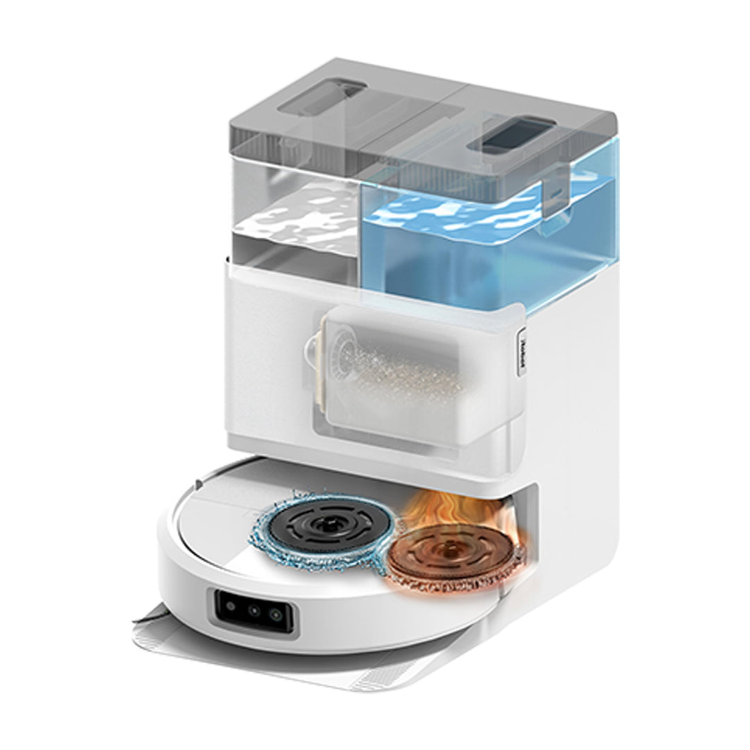 iRobot Roomba Plus 505 Combo Robot + AutoWash Dock Saugroboter mit Wischfunktion - Multifunktinales
