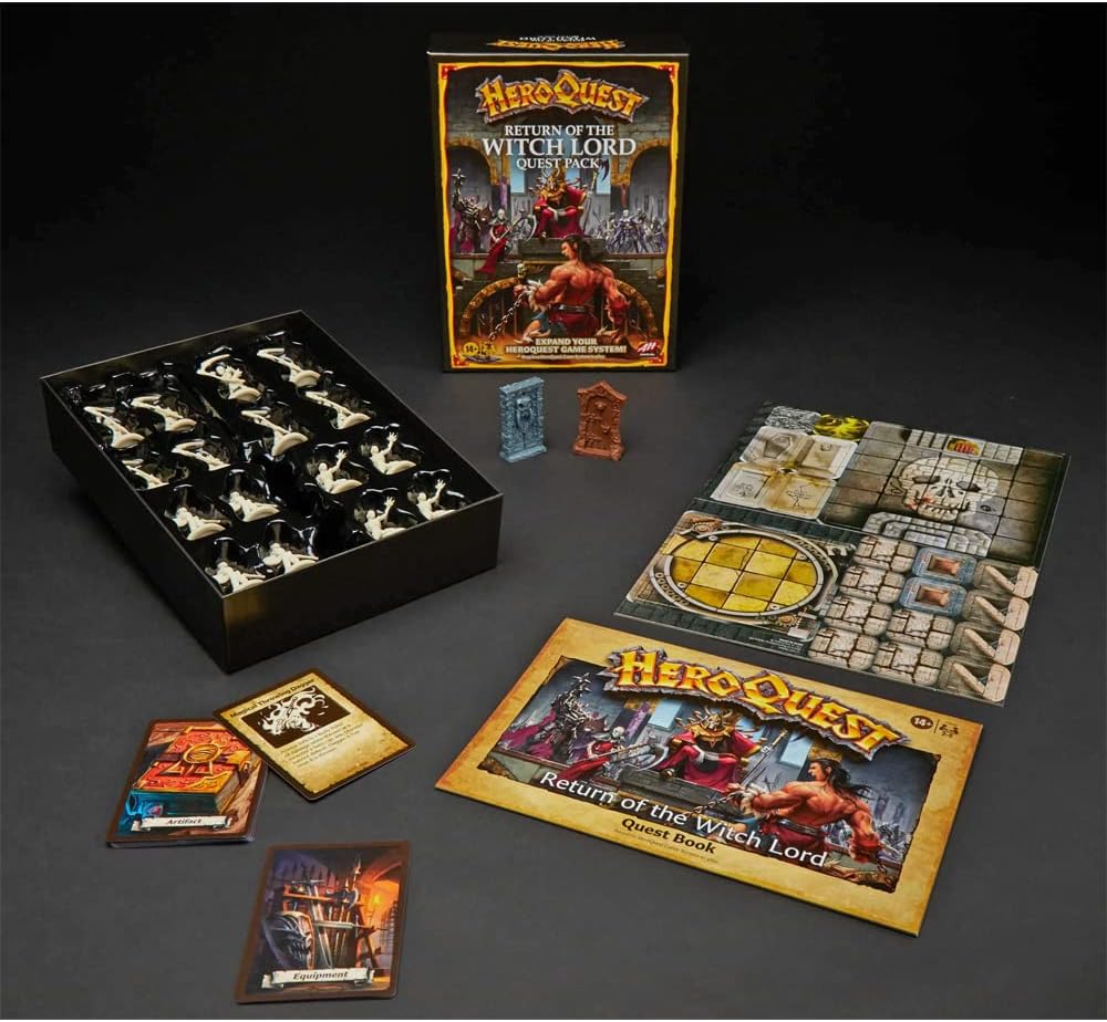 Avalon Hill/Wizards HAS4193U - HeroQuest: Return of the Witch Lord [Expansion] (englisch) Vereinigte
