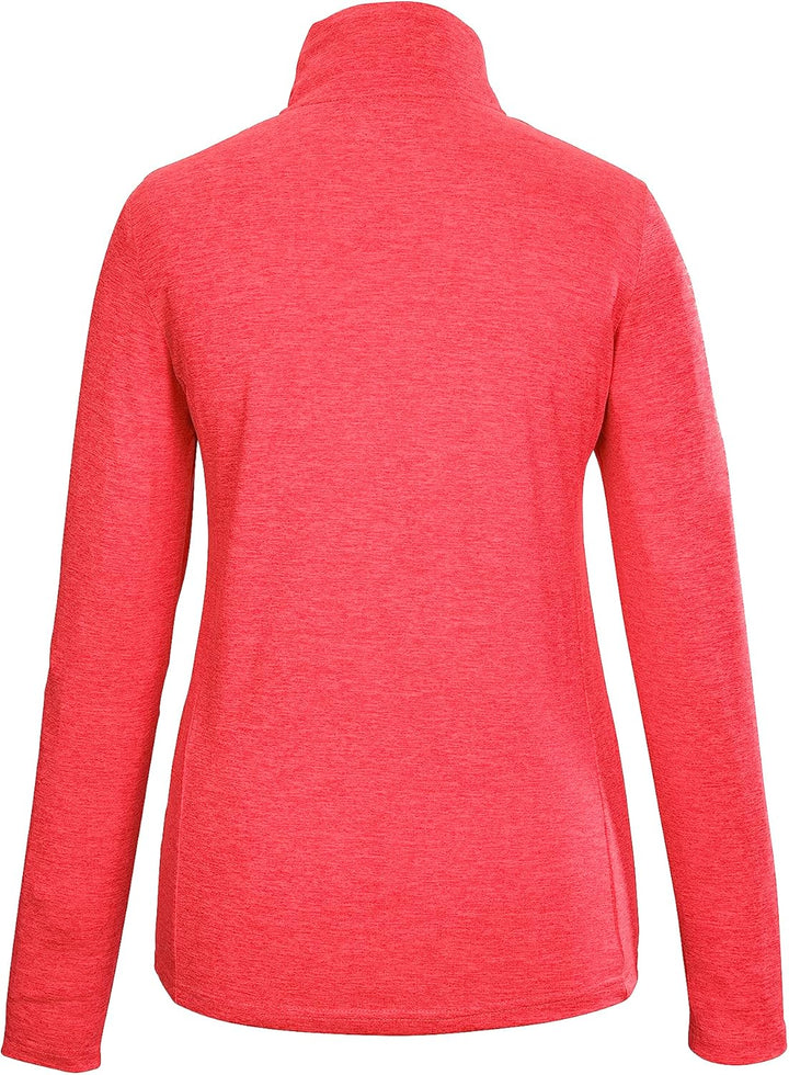Killtec Damen Ksw 97 Wmn Ls Shrt Funktionsshirt/Langarmshirt mit Stehkragen und Reissverschluss 40 N