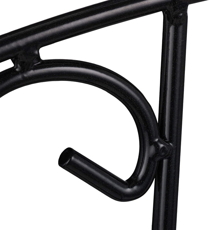 Relaxdays Schlauchhalter Wand, für 38 m 5/8'' Schlauch, Gartenschlauchhalterung, Metall Wasserschlau