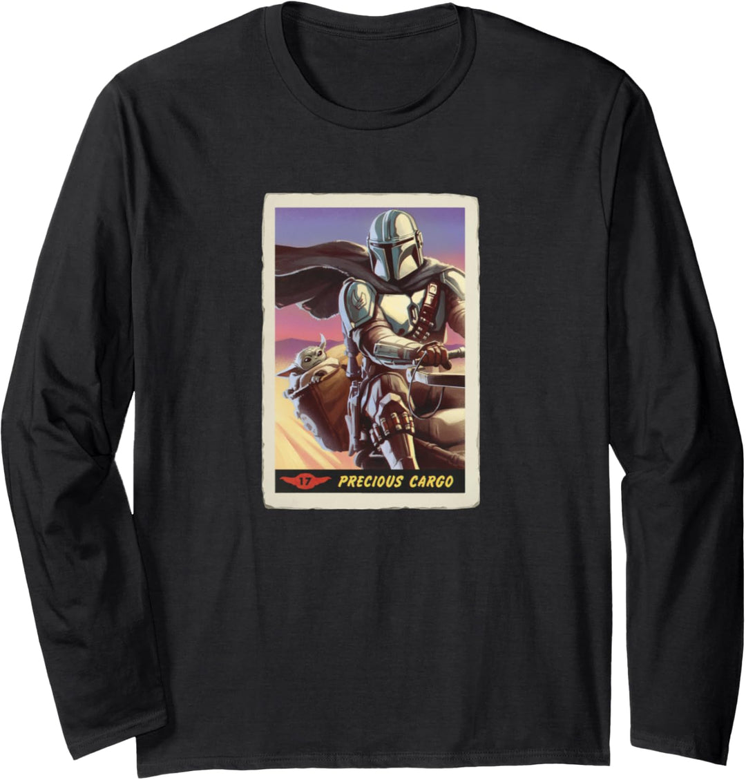 Star Wars: The Mandalorian Precious Cargo Poster Langarmshirt
