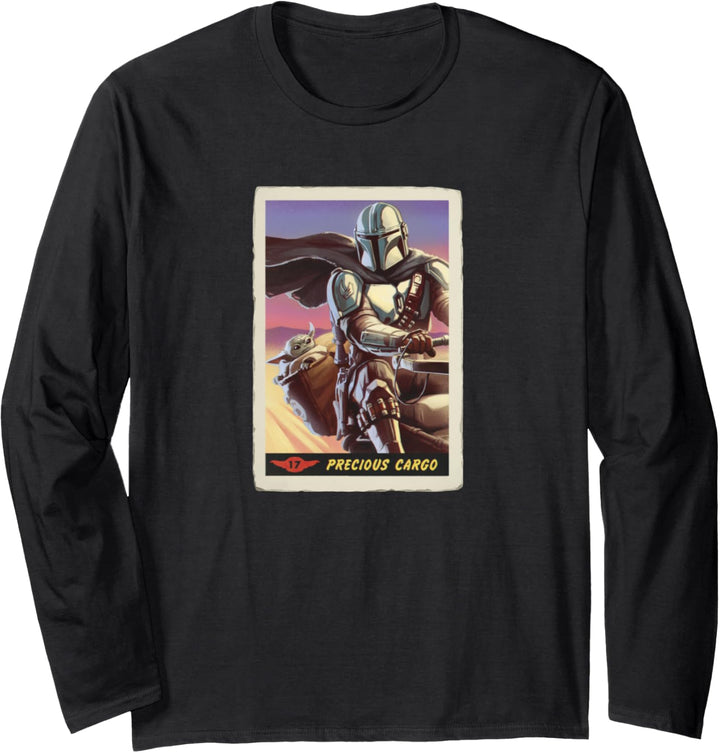 Star Wars: The Mandalorian Precious Cargo Poster Langarmshirt