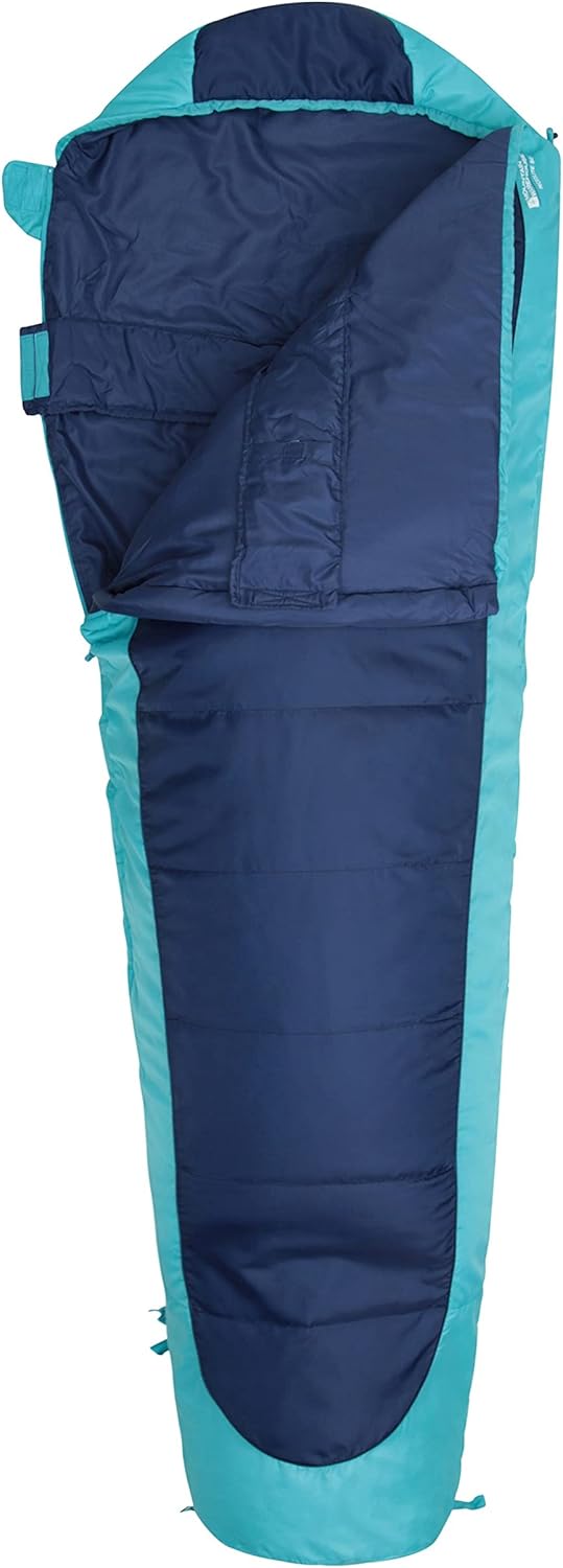 Mountain Warehouse Microlite 500 Mummy Mid Season Schlafsack - 2-3 Jahreszeiten, 14cm x 35cm wenn ge
