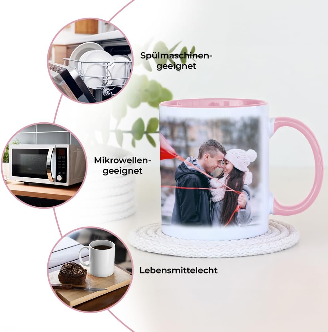 Personalisierte Tasse | personalisiert mit Foto oder Text | Tasse mit Bild | Geschenkidee | Fototass