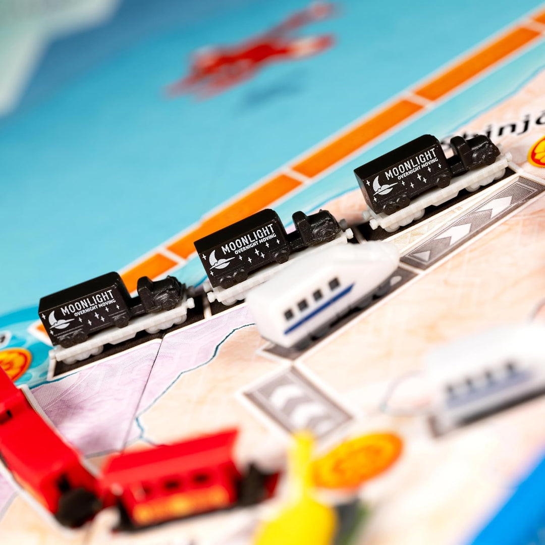Days of Wonder, Zug um Zug – Deluxe Train Sets, 1 Set in Schwarz, Erweiterung, Familienspiel, Bretts