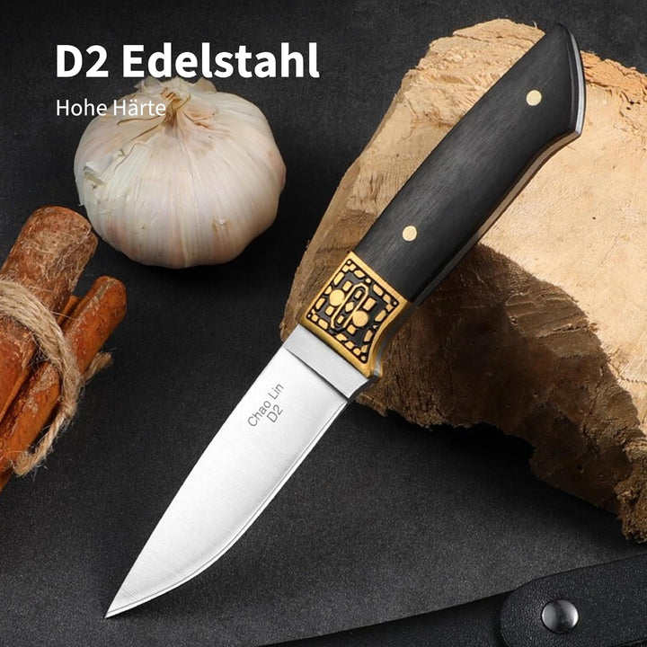 Plys Ausbeinmesser Hand Fleischmesser Outdoor Fleischschneidemesser Kleines Messer mit Scheide Gesch