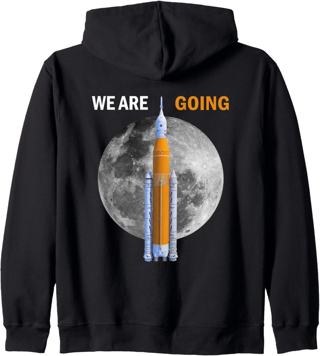 NASA Artemis we are going Moon SLS Insignia Meatball Kapuzenjacke