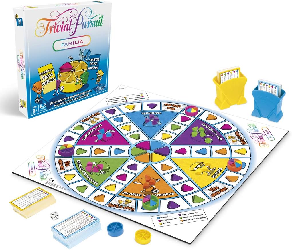 Hasbro Gaming - Trivial Pursuit (Spanische Version) (E1921105). Spanien Multi, Spanien Multi