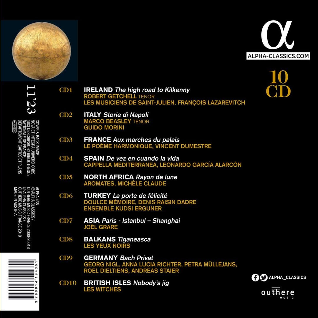 Le Fabuleux Voyage, Audio-CD