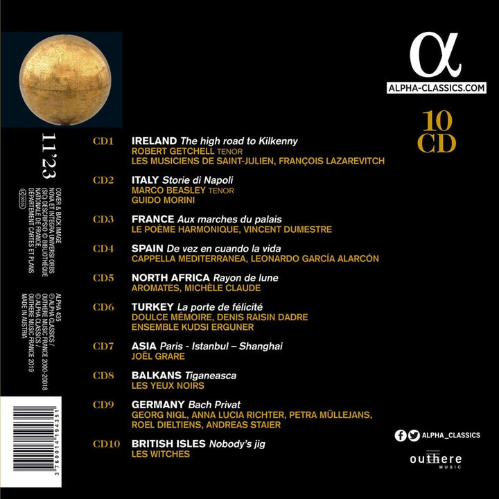 Le Fabuleux Voyage, Audio-CD