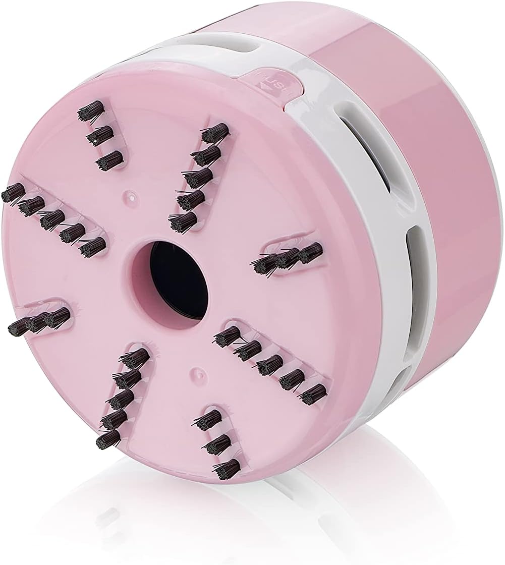 Peach Mini Staubsauger - batteriebetrieben (2X AA) - hohe Saugkraft - pink - PA105 Pink Batteriebetr