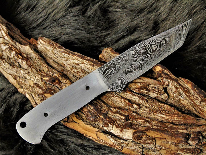 Damast Klinge Handgeschmiedete Damast Rohling Damascus blank blade 835EA