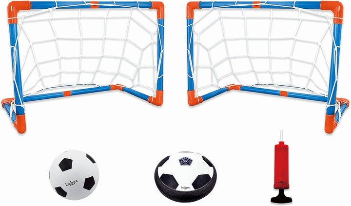 Lexibook, Aerofoot, Hovercraft Fussballscheibe, 2 Tore, Pumpe und aufblasbarer Ball enthalten, gleit