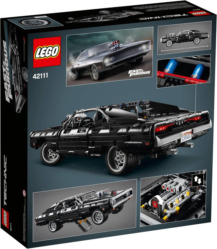 LEGO Technic 42111 - Fast & Furious Dom's Dodge Charger R/T 1970, Neu 2020 (1077 Teile)