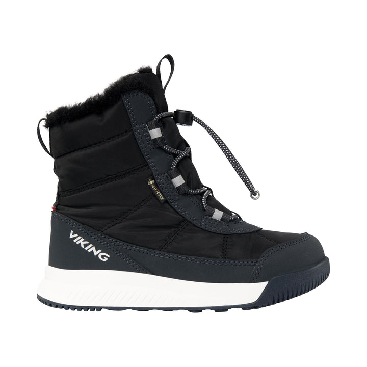 Viking Unisex Kinder Aery Warm GTX Sl Snow Boot 29 EU Black Charcoal, 29 EU Black Charcoal
