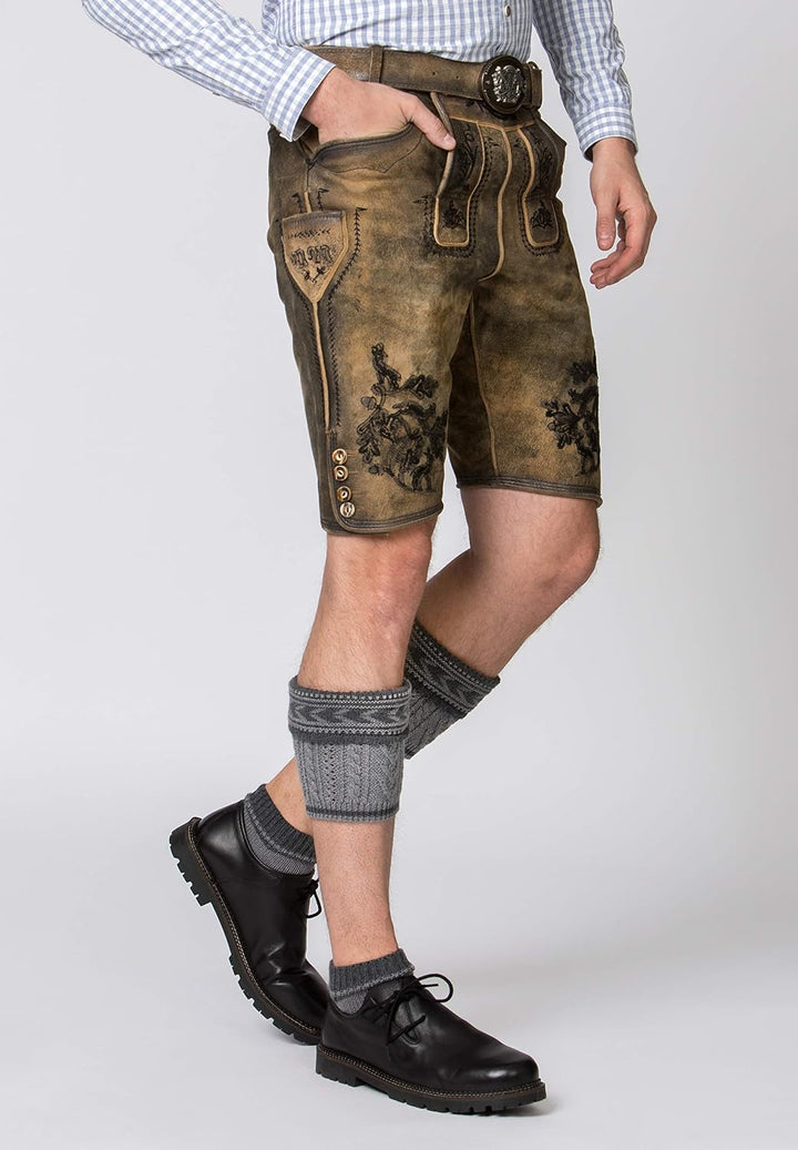 Stockerpoint Herren Hartl Hose 56 Oid Gespeckt-schwarz, 56 Oid Gespeckt-schwarz