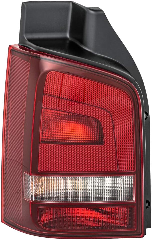 HELLA 2SK 010 318-091 Heckleuchte - Glühlampe - getönt/glasklar/rot - links - für u.a. VW T5 (7Hb,7H