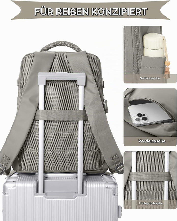 SZLX Vakuum Rucksack mit pumpe Ryanair Handgepäck 40x30x20 Damen Wizzair Handgepäck 40x30x20 Vakuum