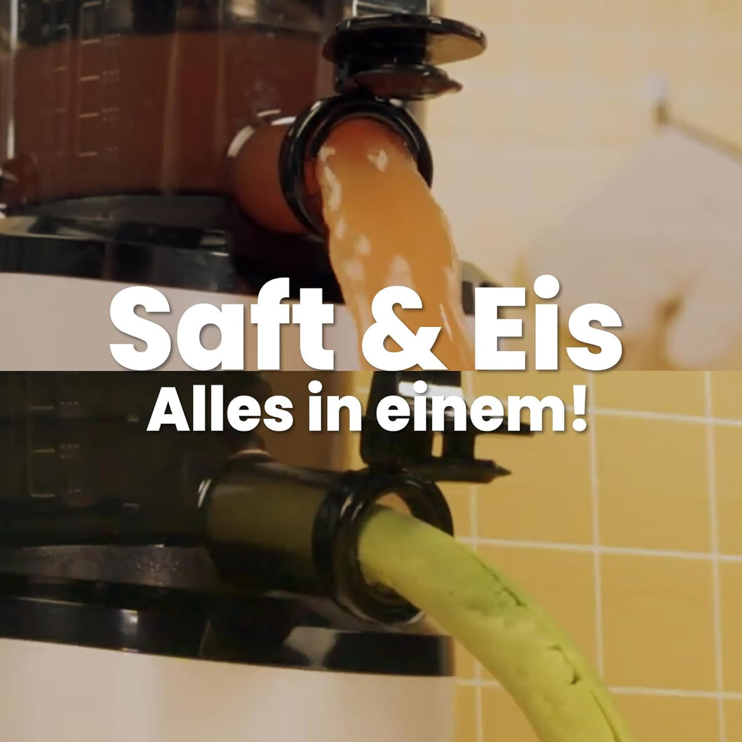 Kuvings AUTO9 | Kaltpressentsafter | Hands-Free Slow Juicer | 2L Auto-Hopper | Entsafter für Obst &