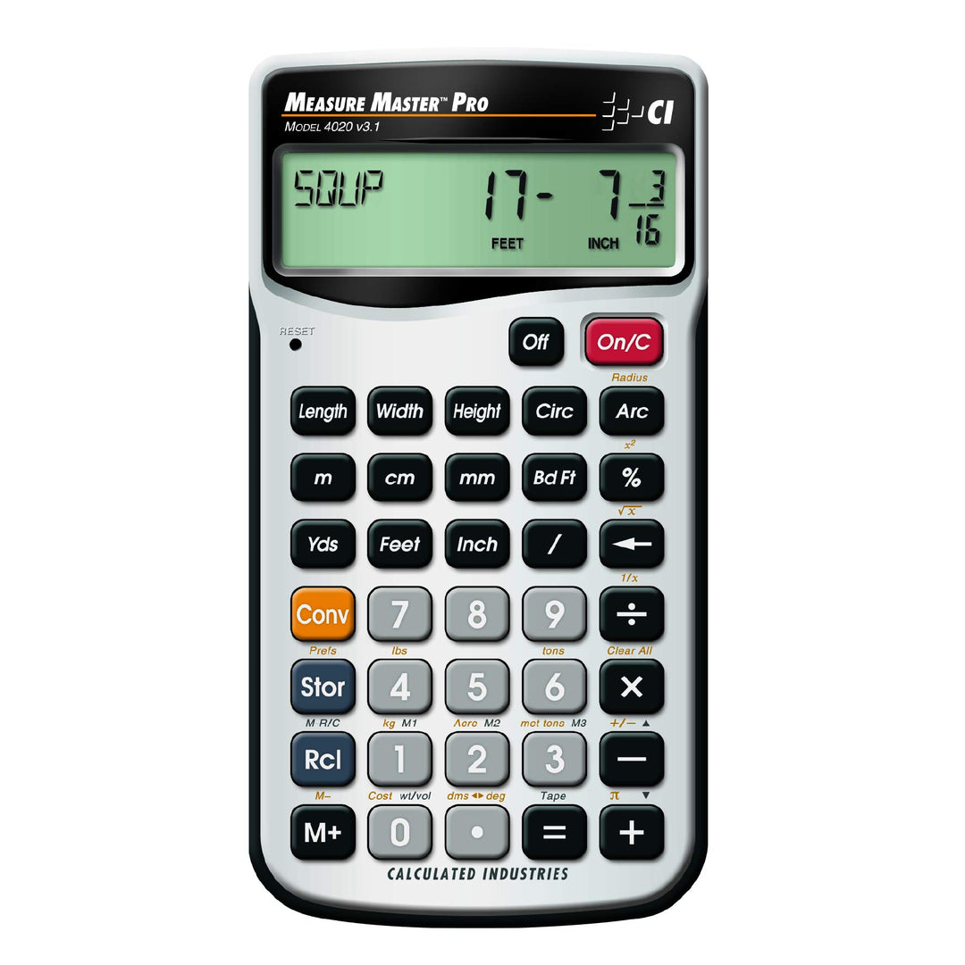 Calculated Industries Metrisches dreidimensionale