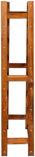 Weinregal Holz 56 Flaschen Braun 72,5x118x25 cm Wine Rack Regal Flaschenregal Weinflaschenregal Getr