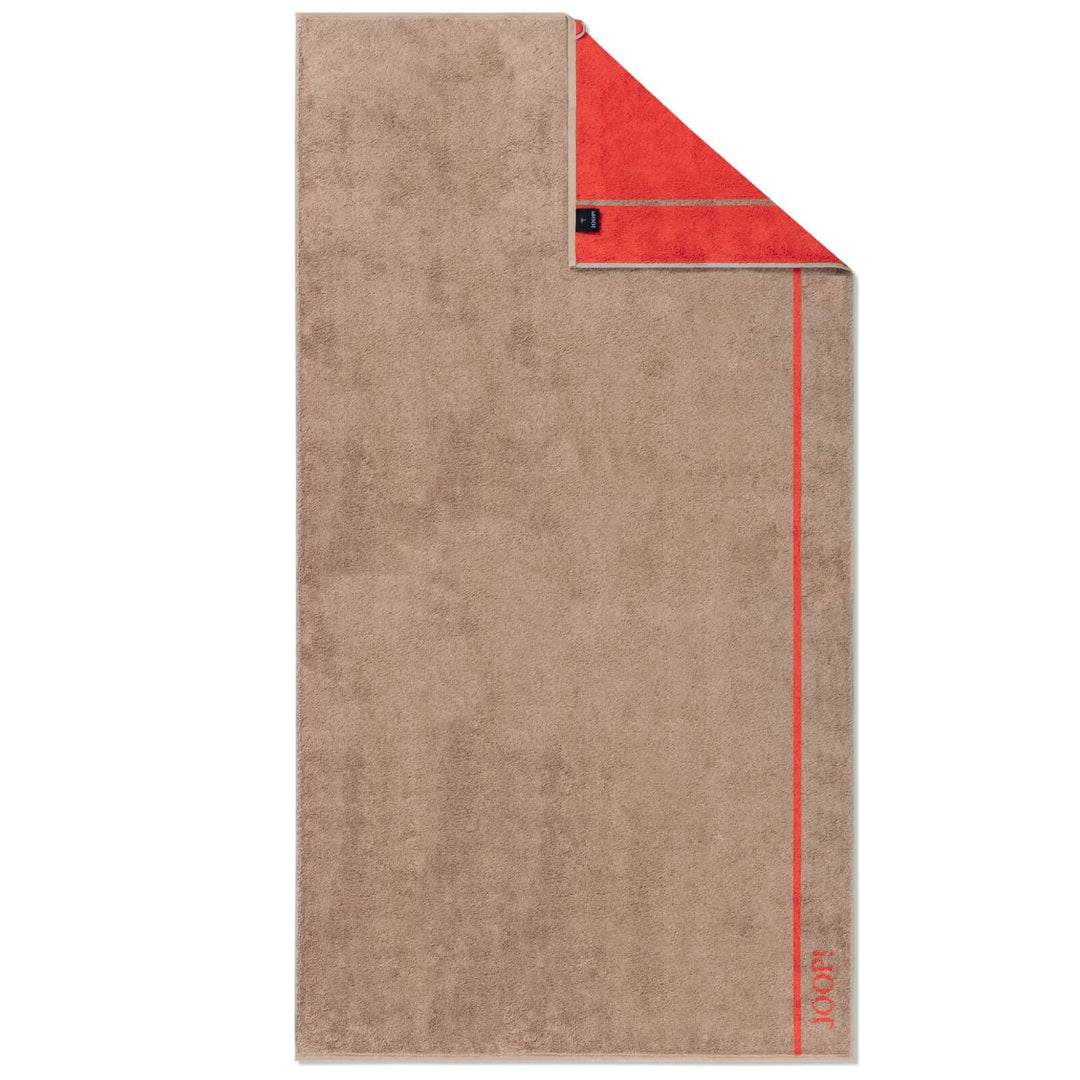 JOOP! Duschtuch Lines Farbe Sand Grösse 80x150cm Duschtuch 80x150 cm, Duschtuch 80x150 cm