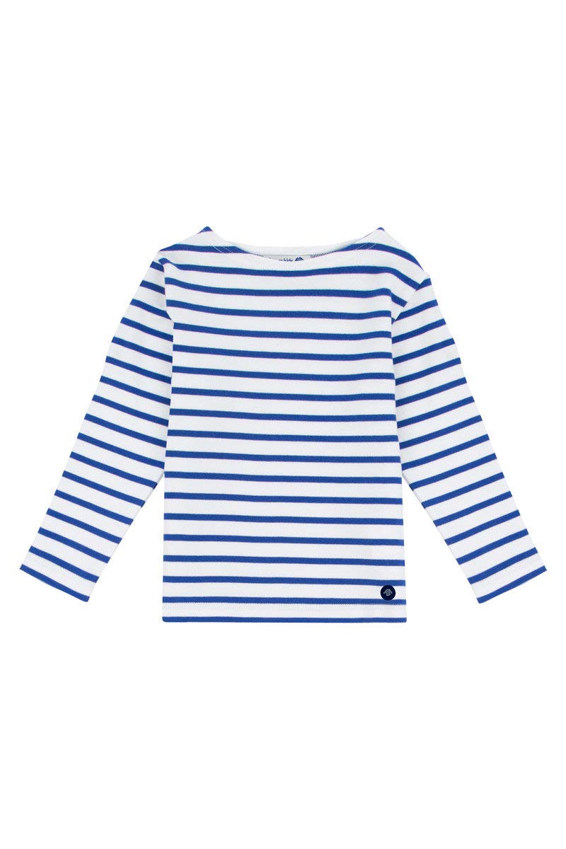 Armor Lux Mädchen Langarmshirt K1866 92 (Herstellergrösse: 24 Monate (Taille fabricant 2 ans) Blau (