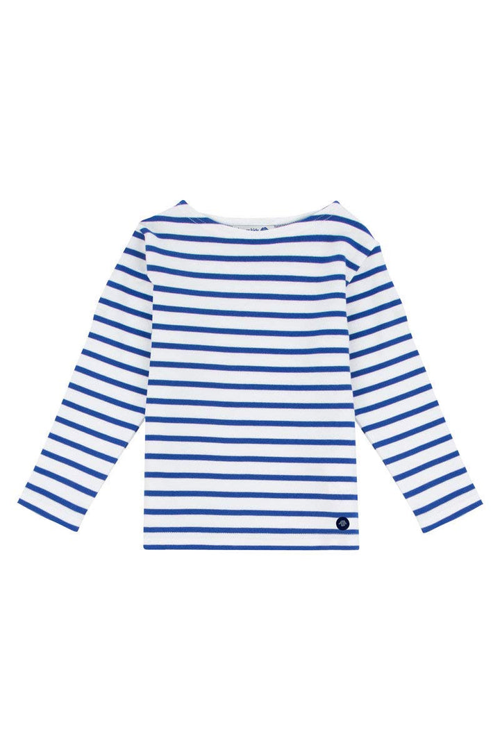 Armor Lux Mädchen Langarmshirt K1866 92 (Herstellergrösse: 24 Monate (Taille fabricant 2 ans) Blau (
