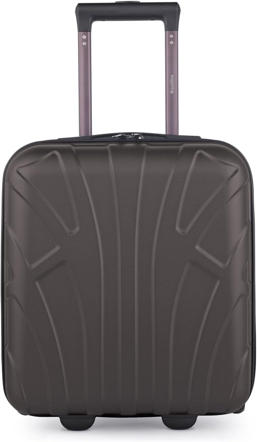 suitline - Kleiner Koffer 45x36x20 cm, Easyjet Freigepäck Underseat Handgepäck, Bordgepäck Trolley l