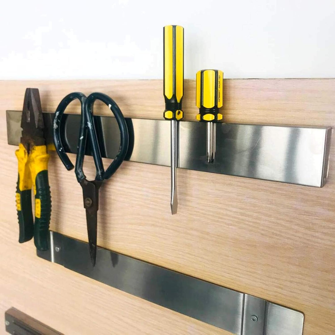 Edelstahl Messerhalter 40cm Magnetleiste Messerblock Magnet Messerleiste Küchenmesser Universal Mess