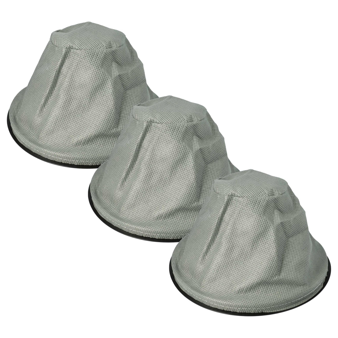 vhbw 3x Sackfilter kompatibel mit Kaminer 1200W MK47737048 Kaminsauger, Aschesauger - Ersatz-Filter,
