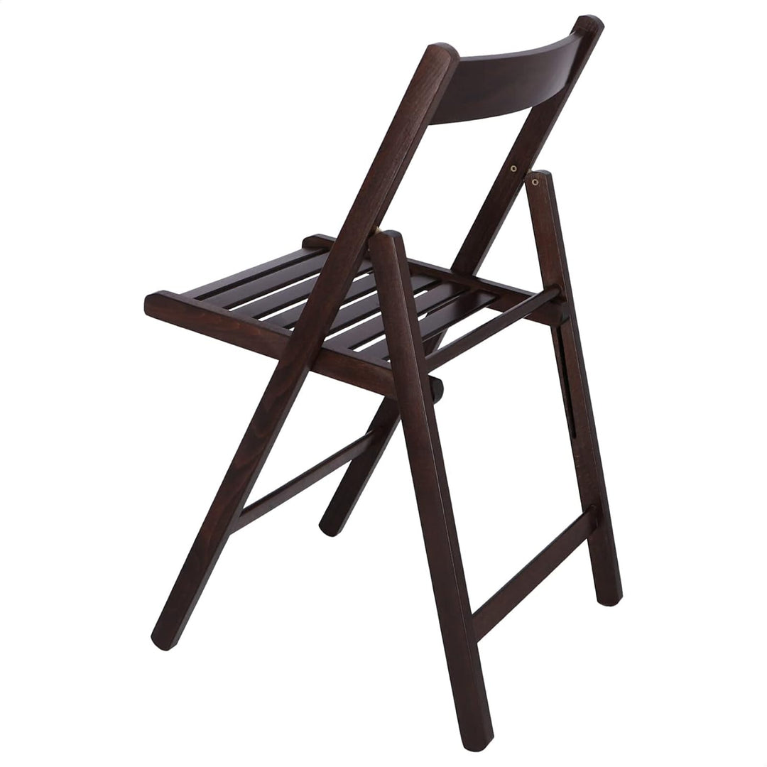 Mueblear 19016 Klappstuhl aus Holz, 43 x 46 x 79 cm Wenge, Wenge