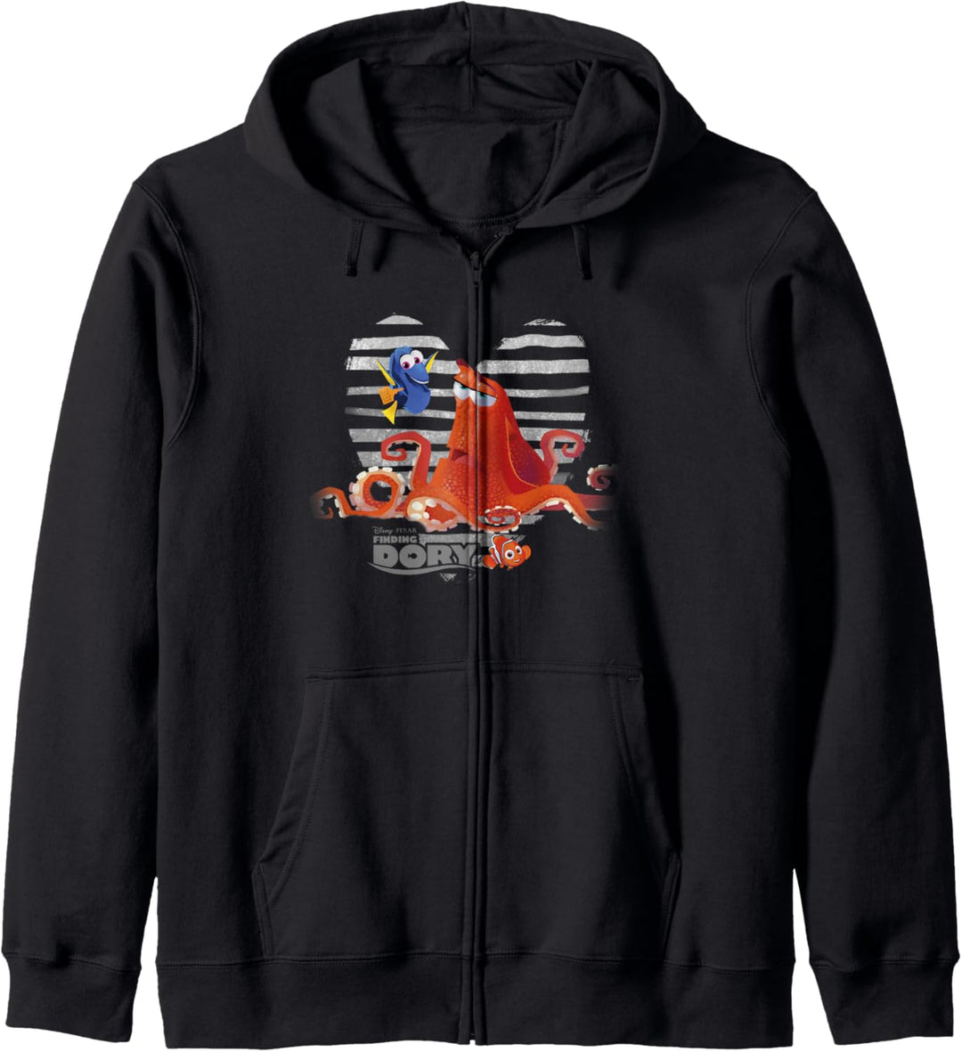 Disney Pixar Finding Dory Hank & Nemo Heart Kapuzenjacke